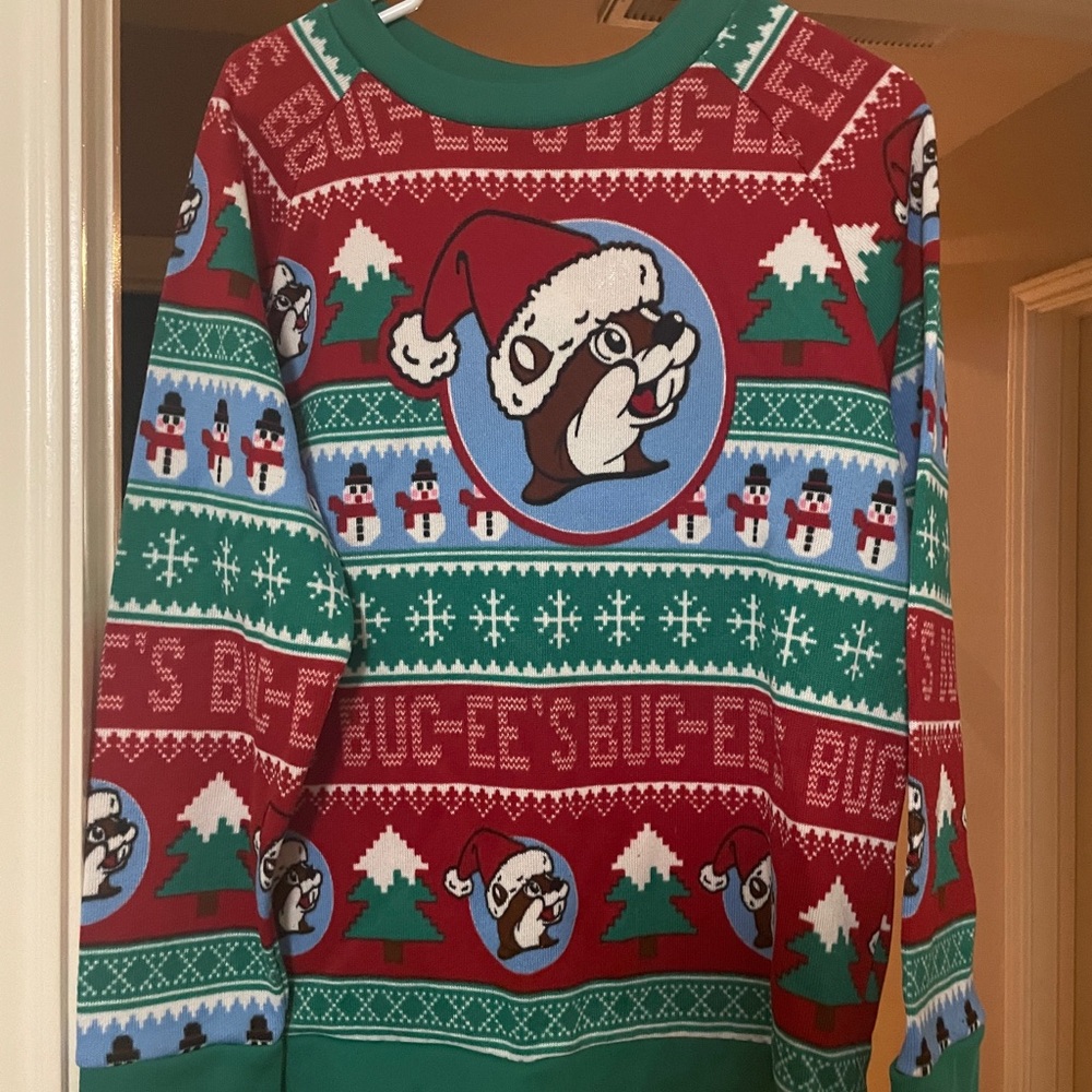 Buccees Ugly Christmas Sweater XL
